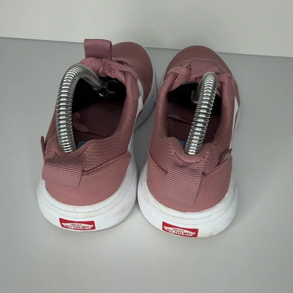 Vans Womens Size US 5.5 Ultrarange Pink Lace Up Comfort Athletic Shoes